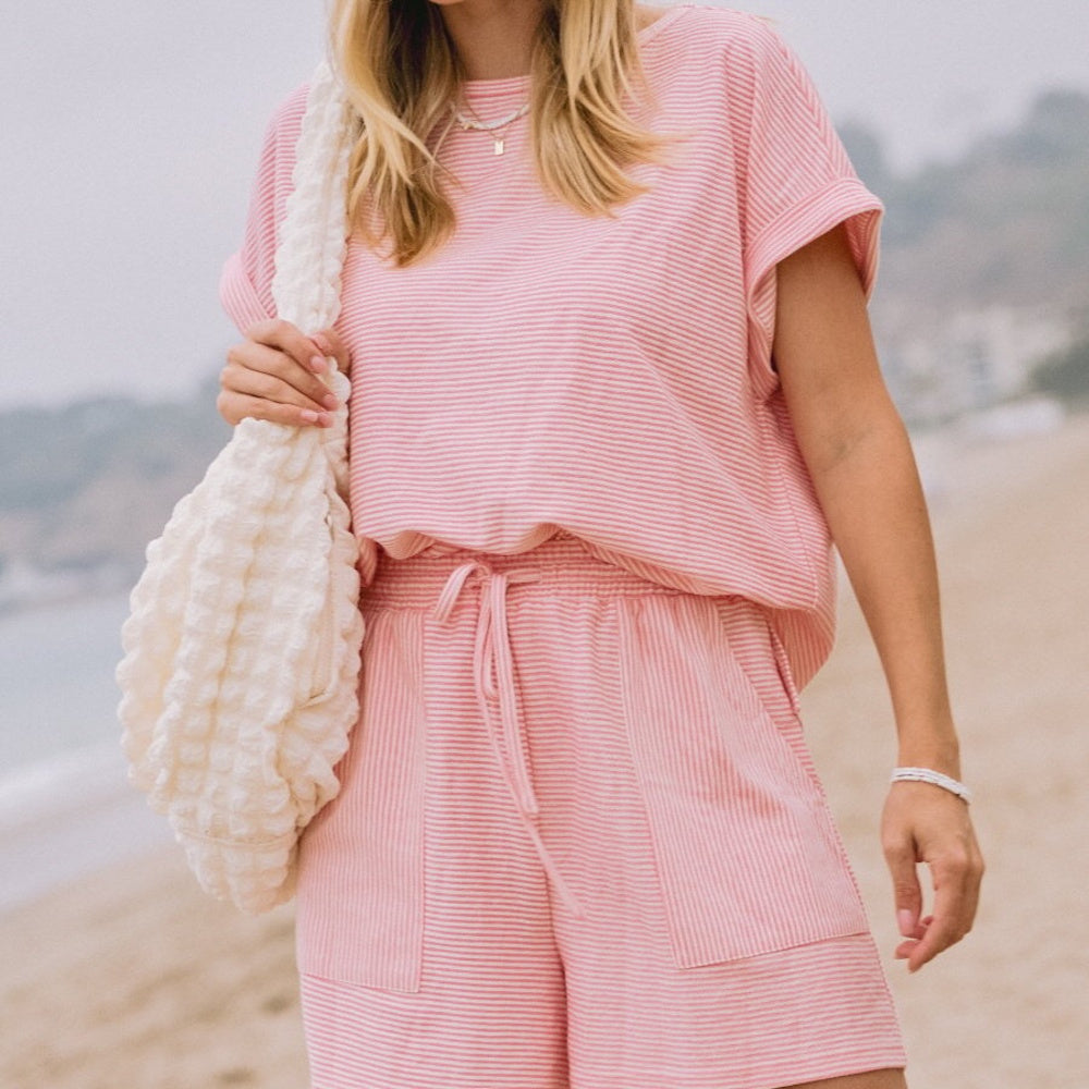 french dressing shorts Olivia Bermuda Shorts in Cantaloupe
