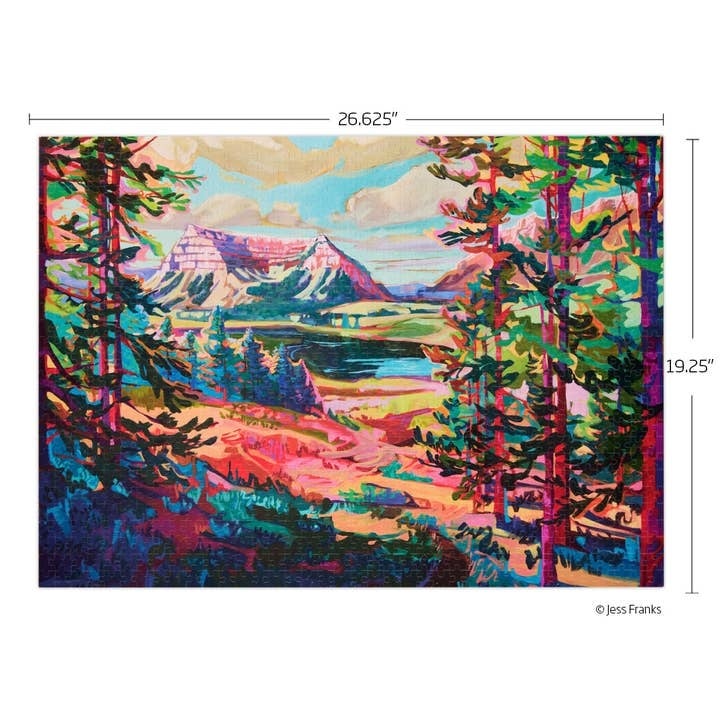 Valley View 1000 Piece Puzzle — alternate view 2