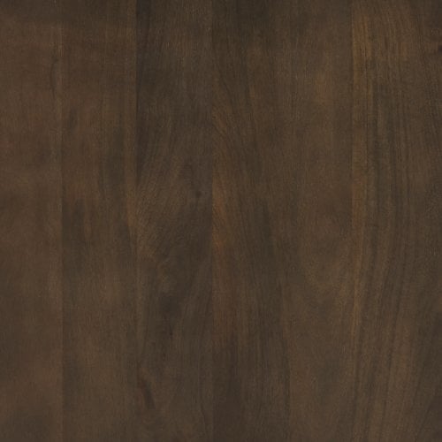 Dark Brown Wood Fluted Round Side Table — alternate view 8