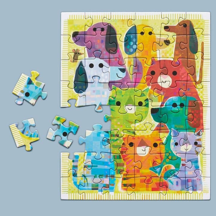 Tats and Dods | 48 Piece Kids Puzzle Snax — alternate view 2