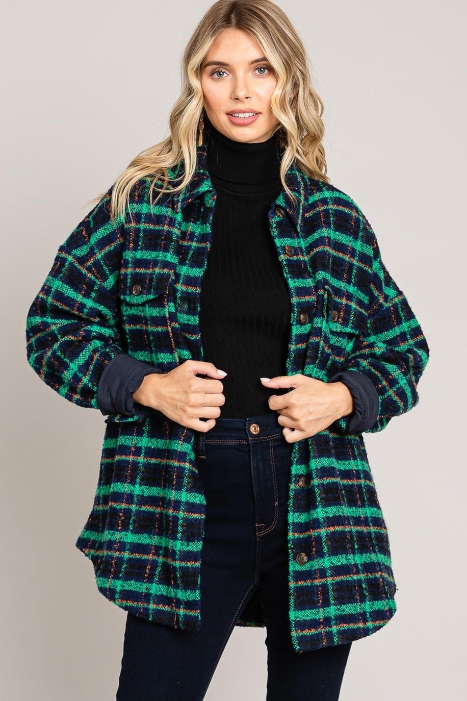 Heavy Weight Warm Plaid Shirket