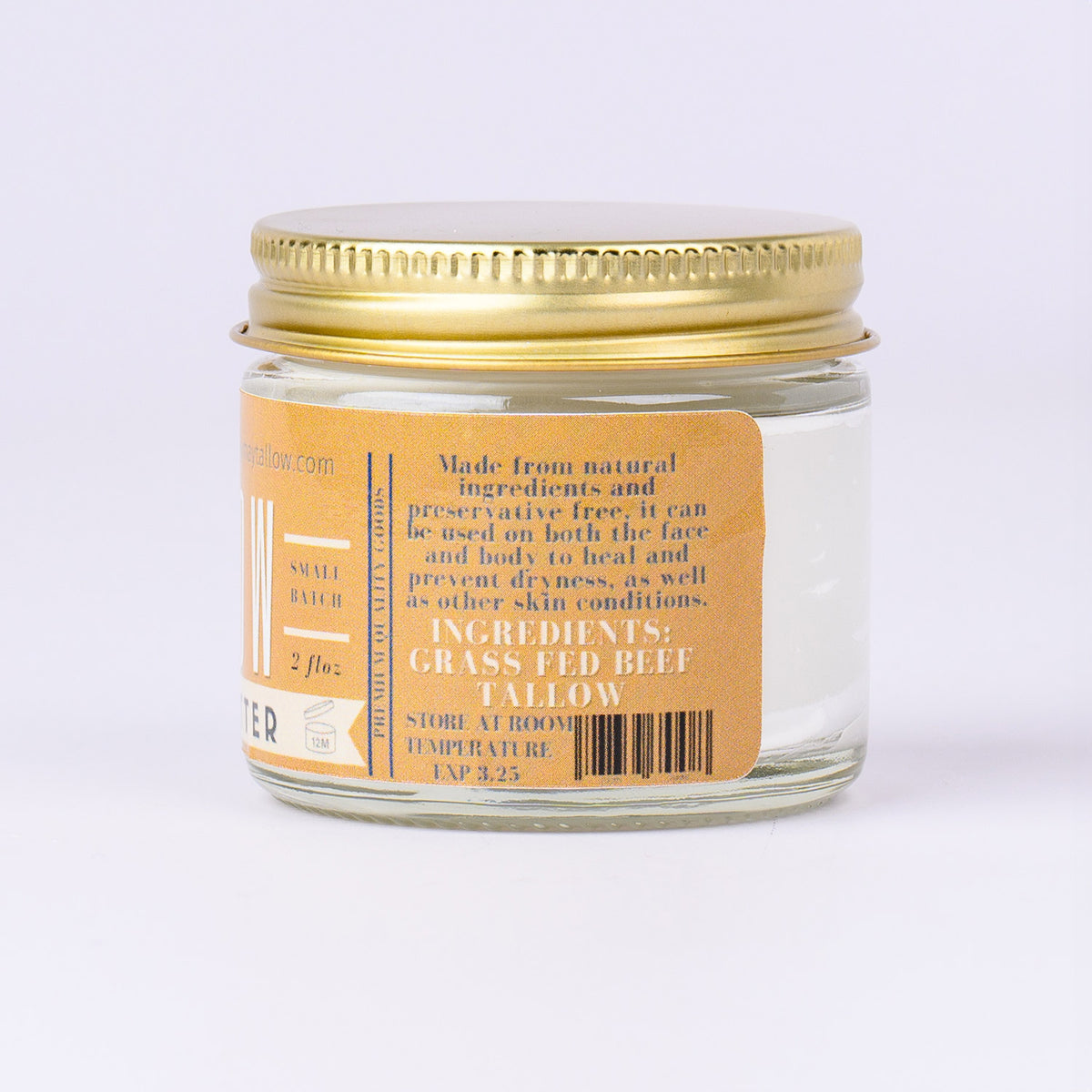 Unscented Tallow Body Butter (2oz ) — alternate view 4