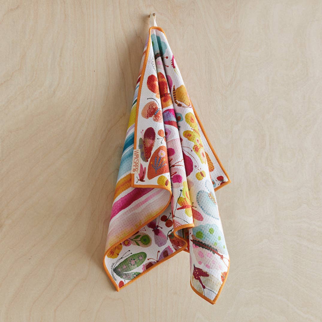 Belize Butterflies Microfiber Towel — alternate view 4