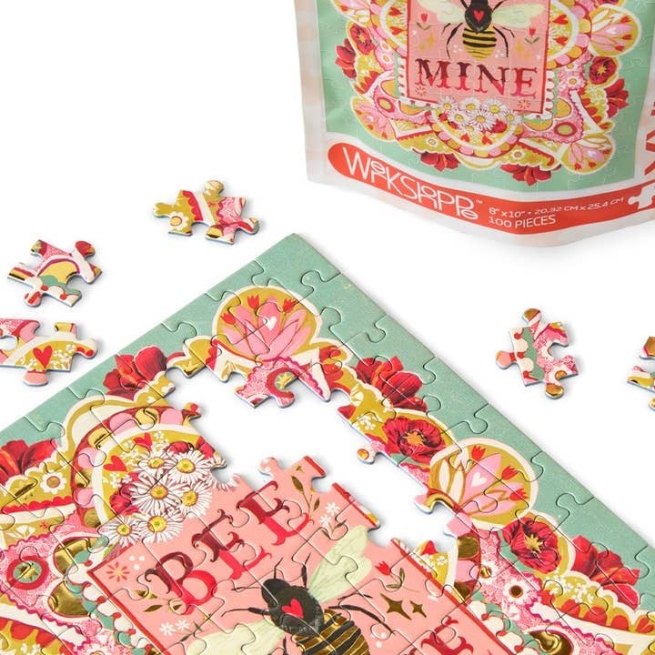 Bee Mine 100 Piece Puzzle Snax — alternate view 3