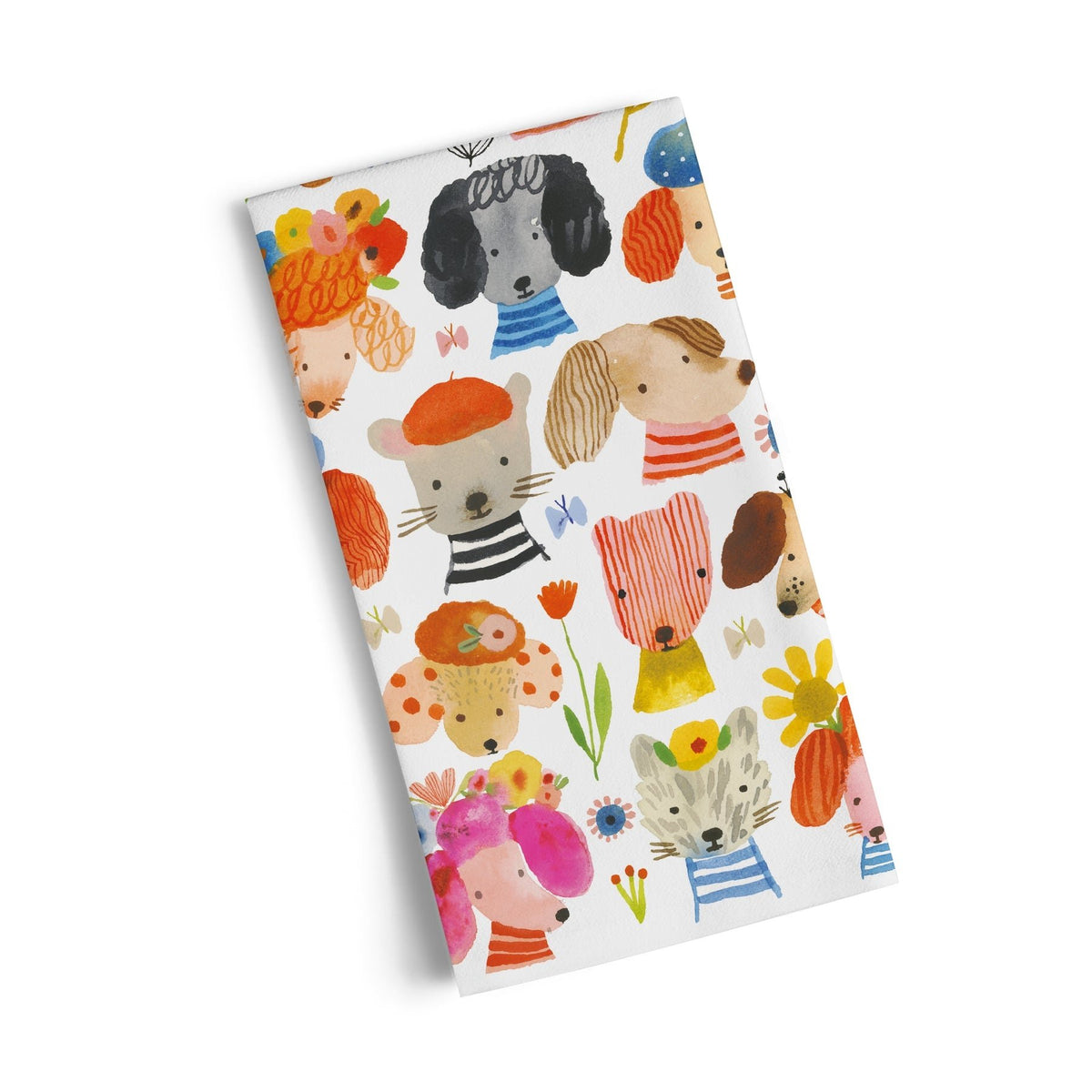 Dog Eared 100% Cotton Kitchen Tea Towel — alternate view 2