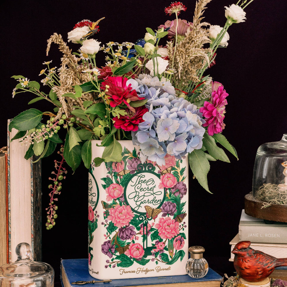 The Secret Garden 2 Large Book Vase — alternate view 7