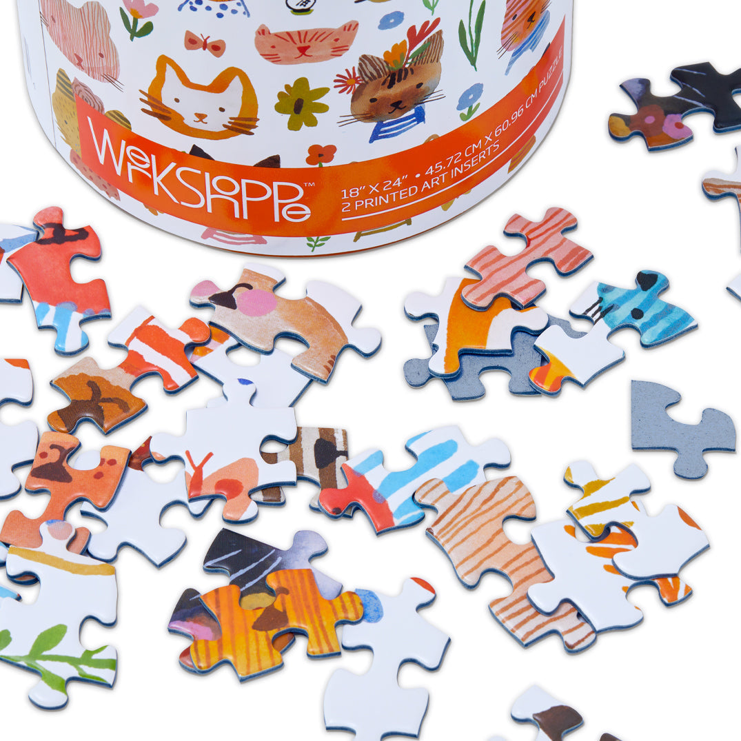 Kitty Parade 500 Piece Puzzle — alternate view 3
