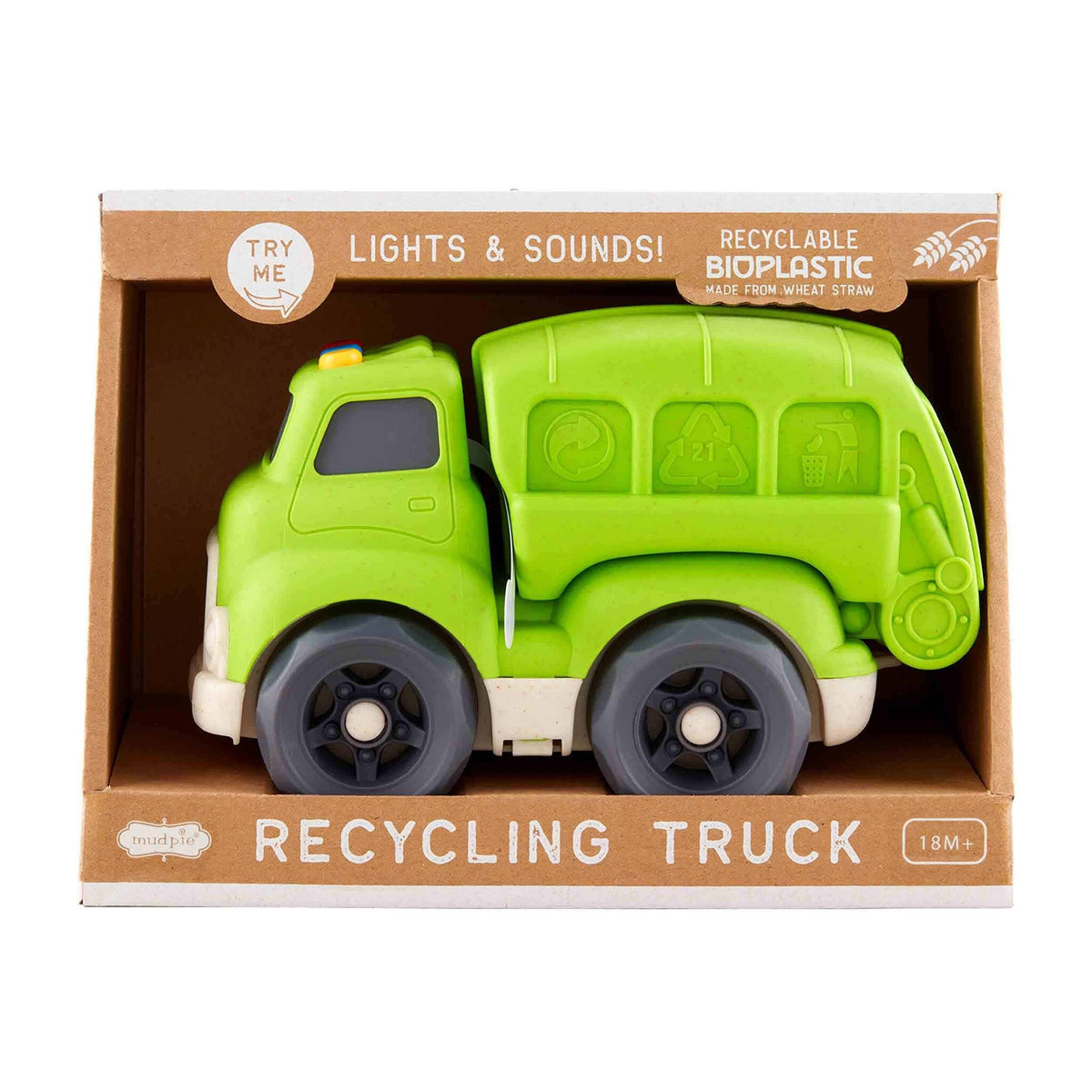 Green Construction Toy Truck — alternate view 2