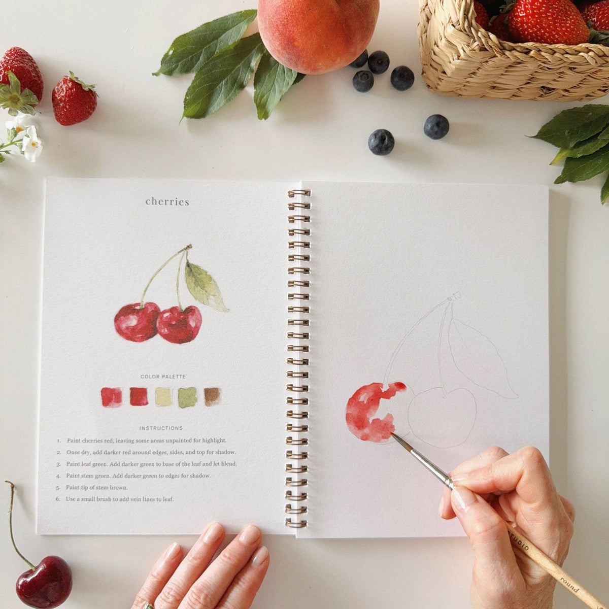 Fruit Watercolor Workbook — alternate view 3