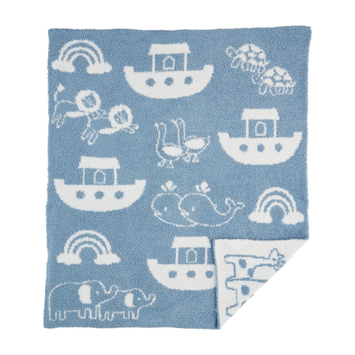 Noah's Ark Chenille Blanket (2 Colors) — alternate view 3