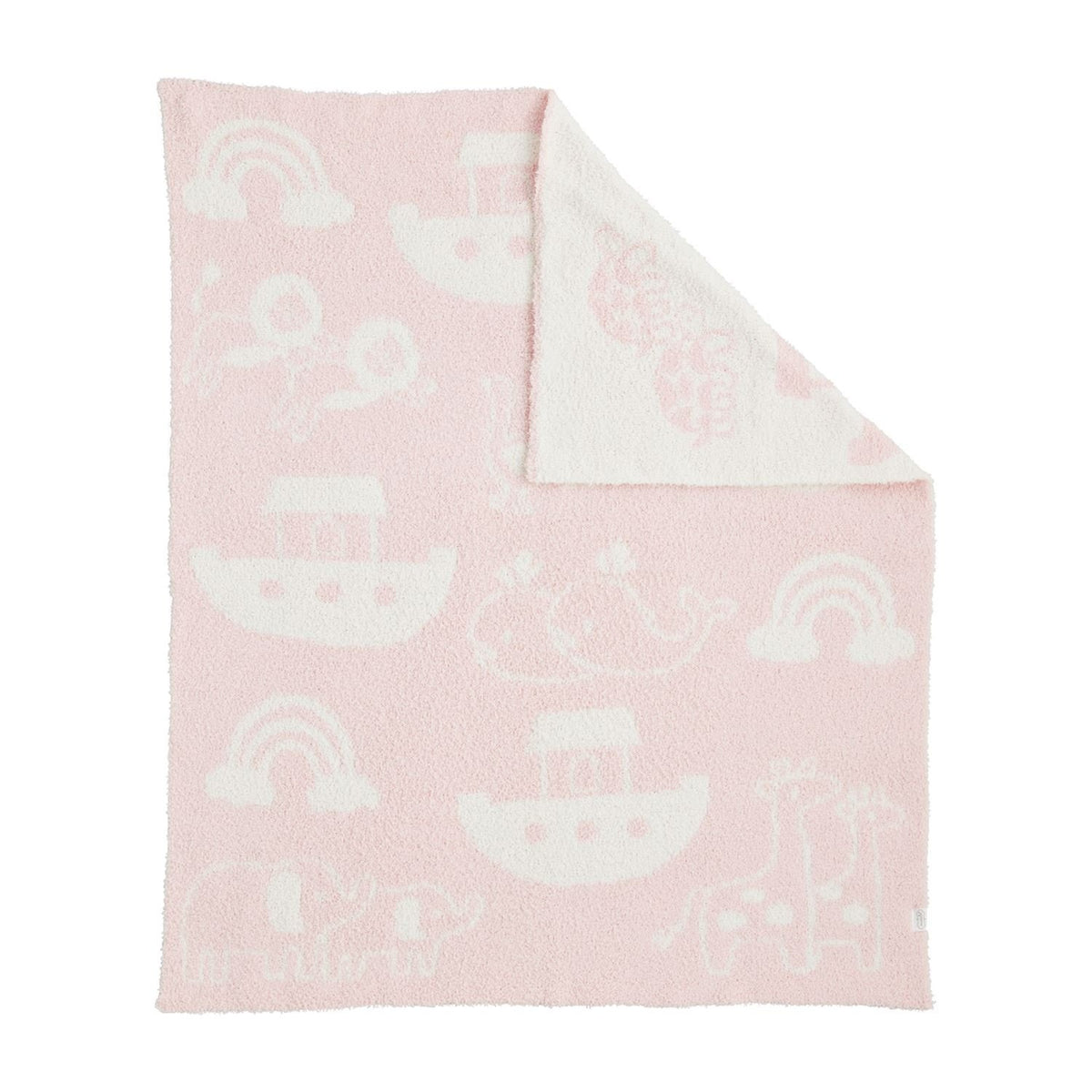 Noah's Ark Chenille Blanket (2 Colors) — alternate view 4