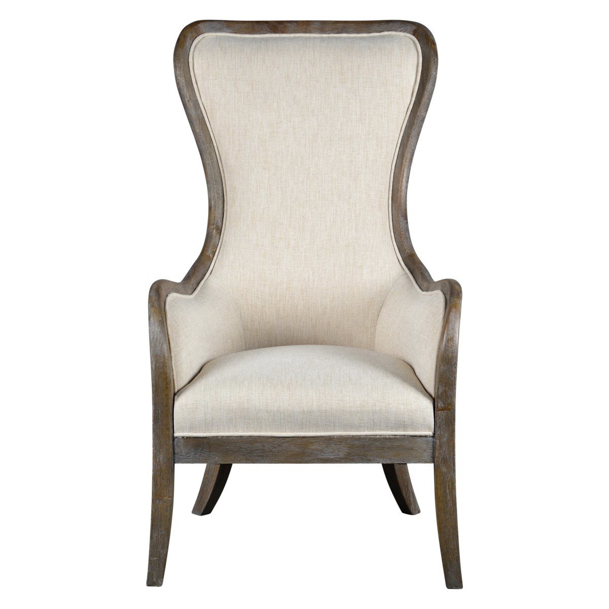Cleveland Chair: French Linen