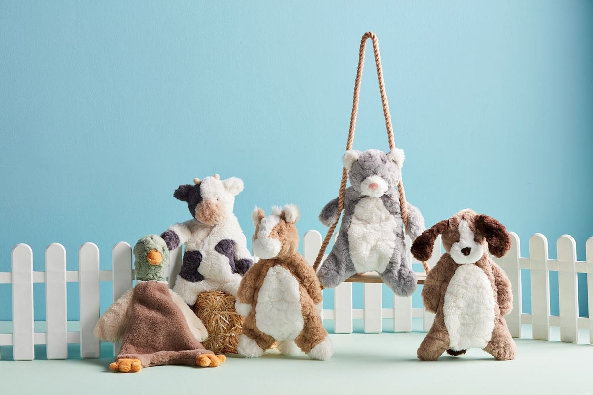 Farm Animal Plush Woobie