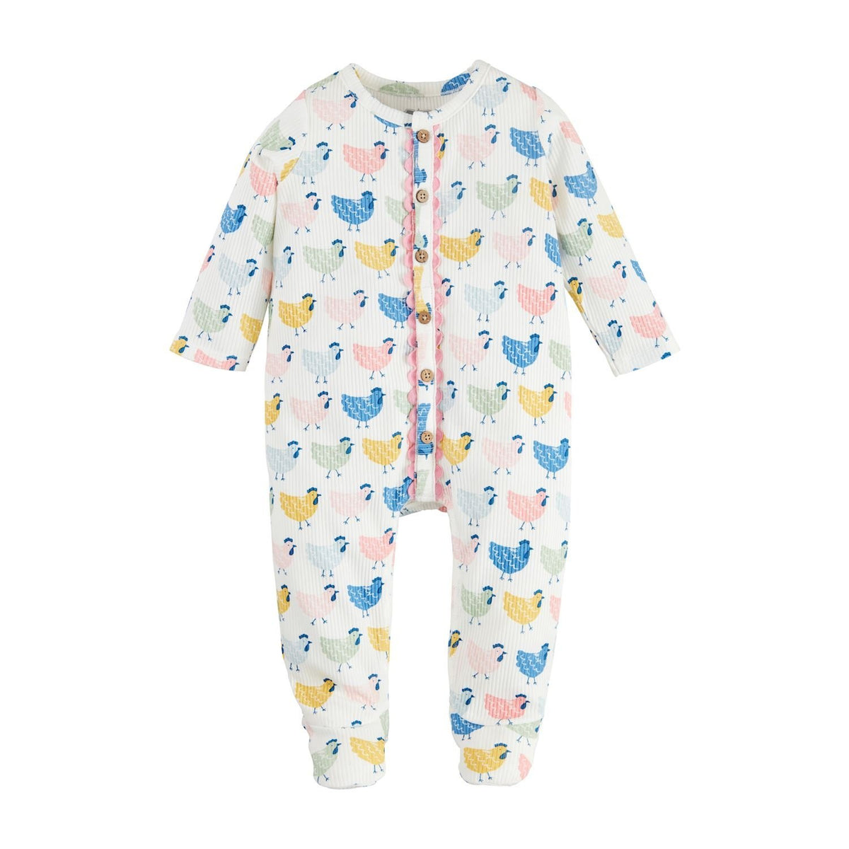 Chicken Print Baby Sleeper