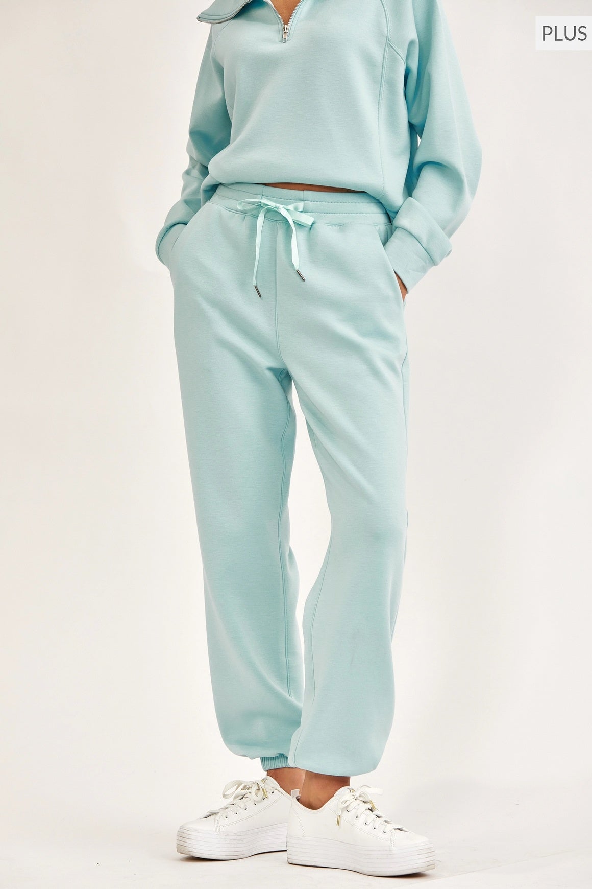 Quarter Zip Pullover + Jogger Modal Travel Set — alternate view 2