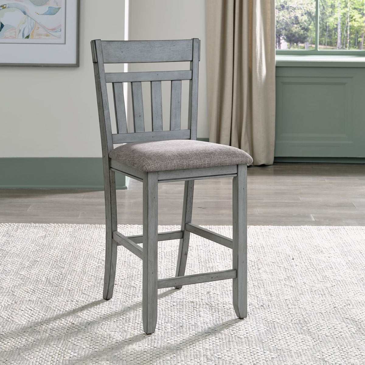 Newport  Splat Back Counter Chair