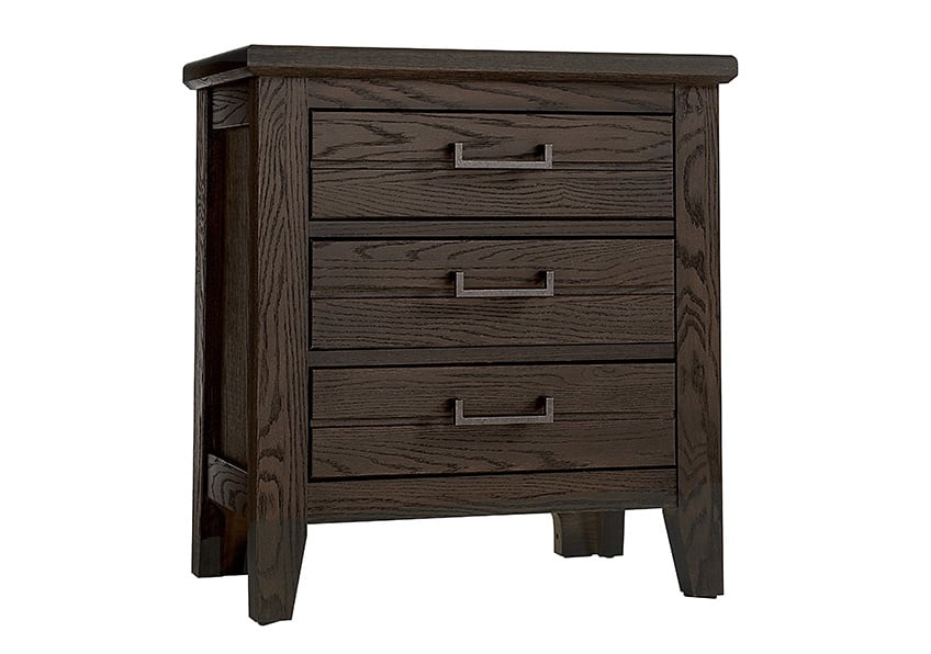Passageways Nightstand - Charleston Brown — alternate view 2