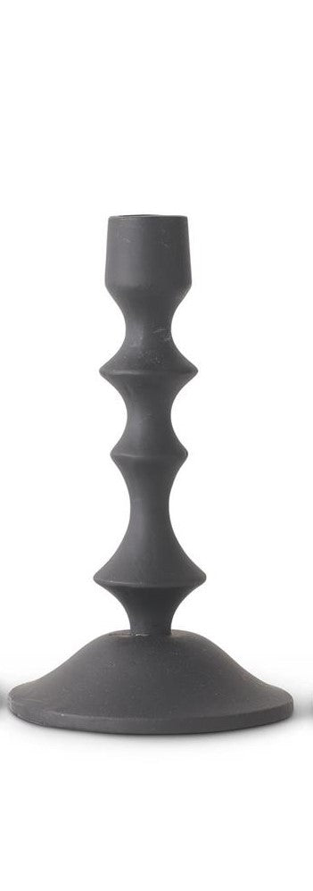 Black Metal Candleholder — alternate view 2