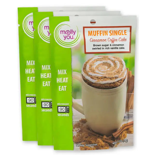 Cinnamon Coffee Cake Muffin Microwave Single — alternate view 2