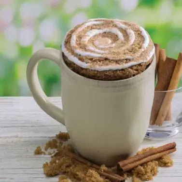 Cinnamon Coffee Cake Muffin Microwave Single