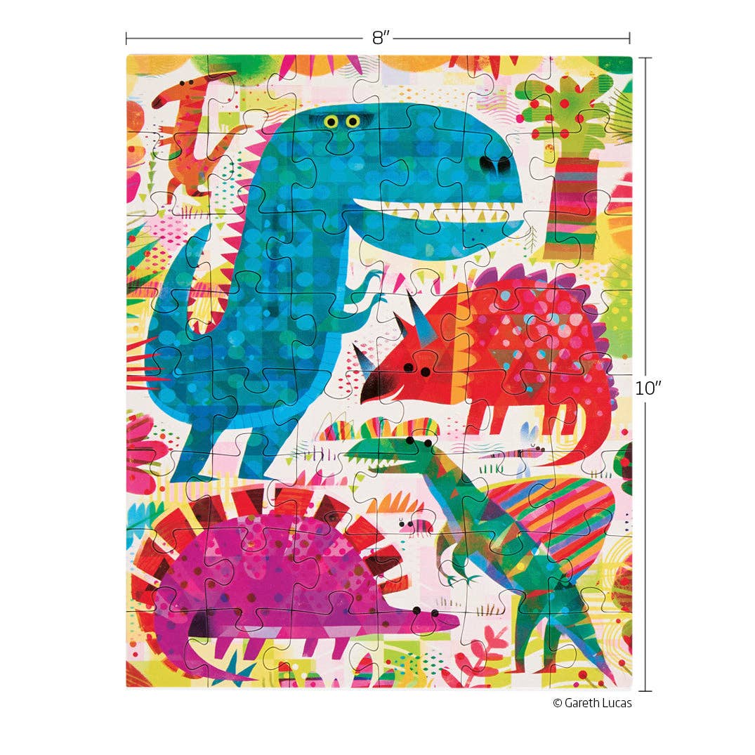 Dinosaur Day 48 Piece Puzzle Snax — alternate view 3