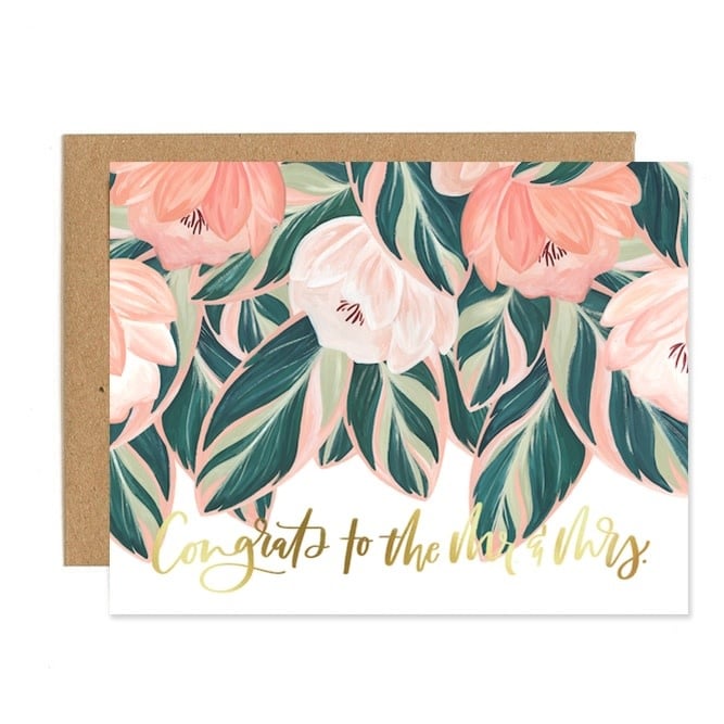 Highland Falls Congratulations Wedding Card — alternate view 2