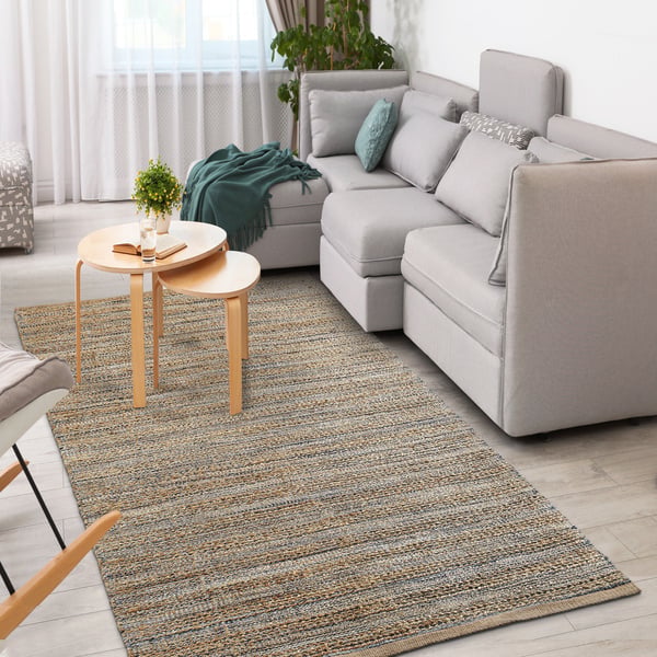 Natural Fiber Sonora Navy 5'x8' Area Rug