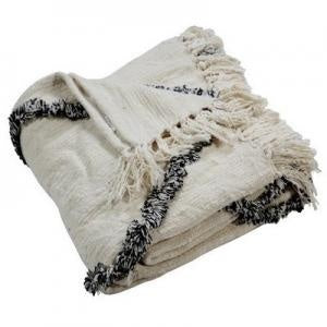 Black Natural Throw — alternate view 2