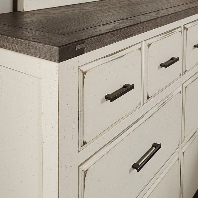 Chestnut Creek (Alpaca/Greige) Dresser — alternate view 2