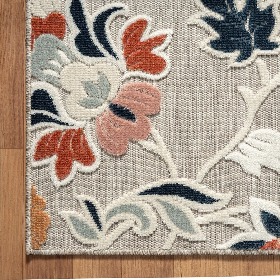 Veranda Beige/Multi 5' x 7' Area Rug — alternate view 2