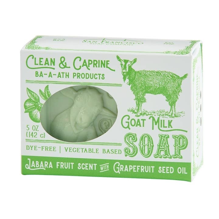Jabara Goat Milk 5oz Pressed Bar Soap
