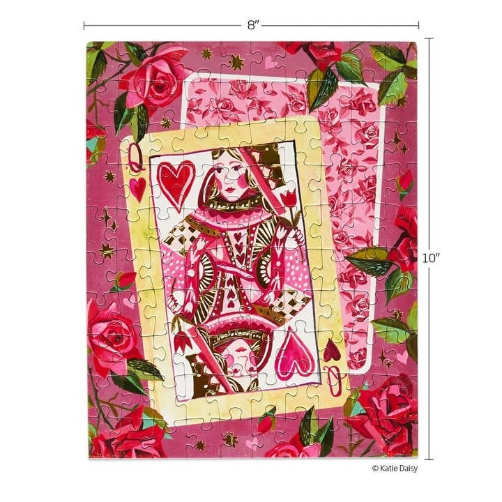 Queen of Hearts 100 Piece Puzzle Snax — alternate view 3