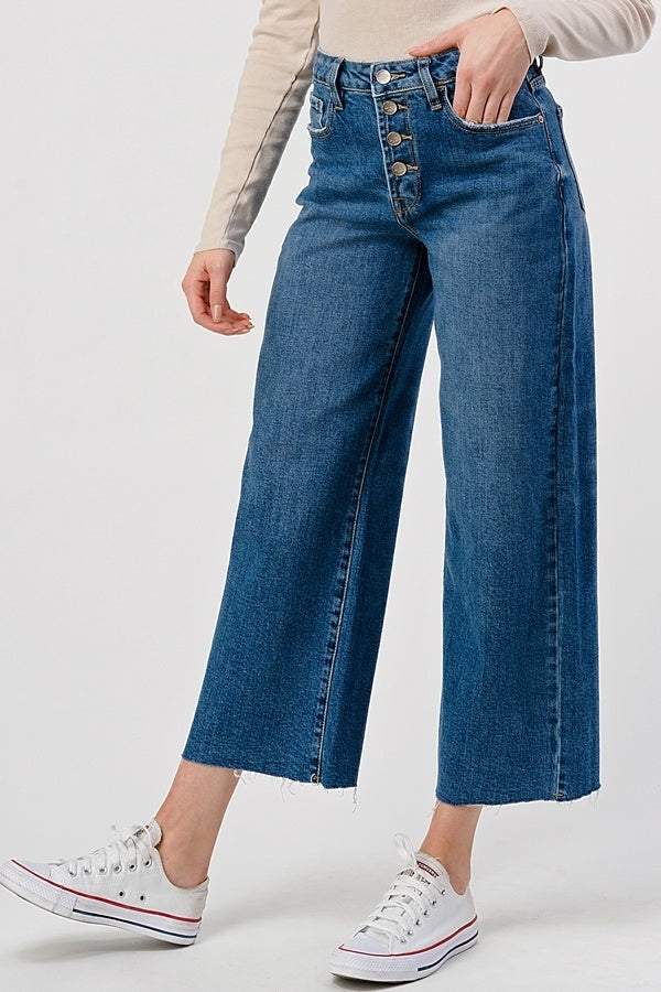 High Rise Wide Leg Jeans — alternate view 7