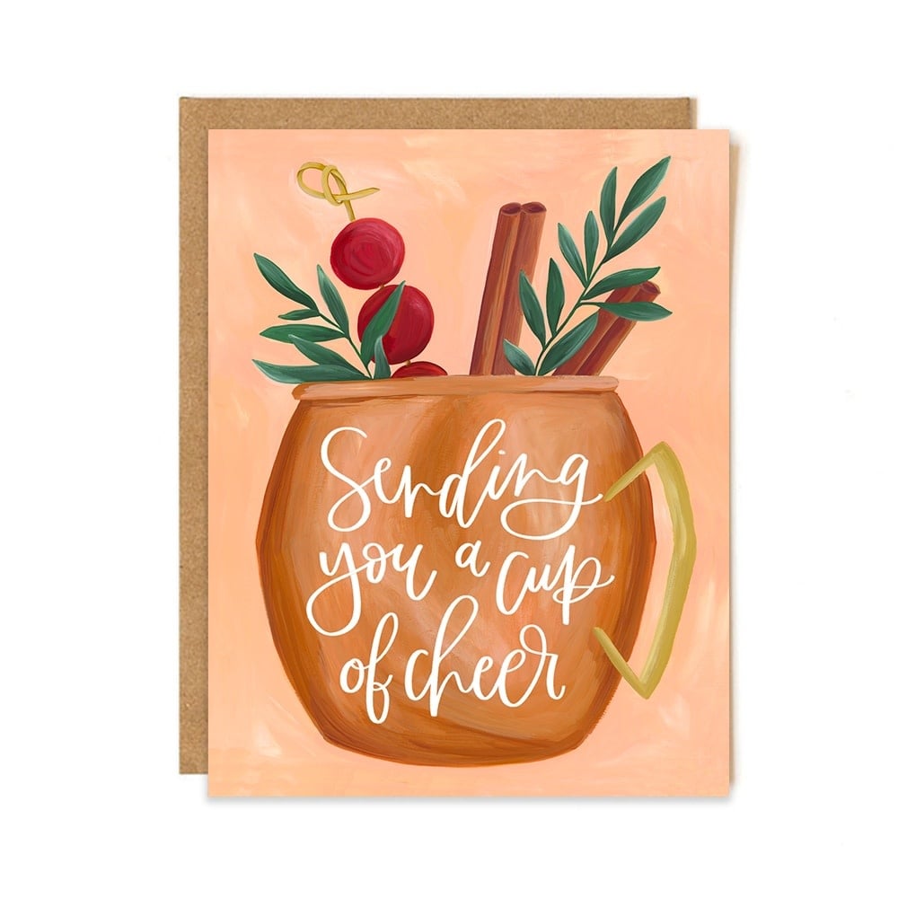 Cup Of Cheer Holiday Card — alternate view 2