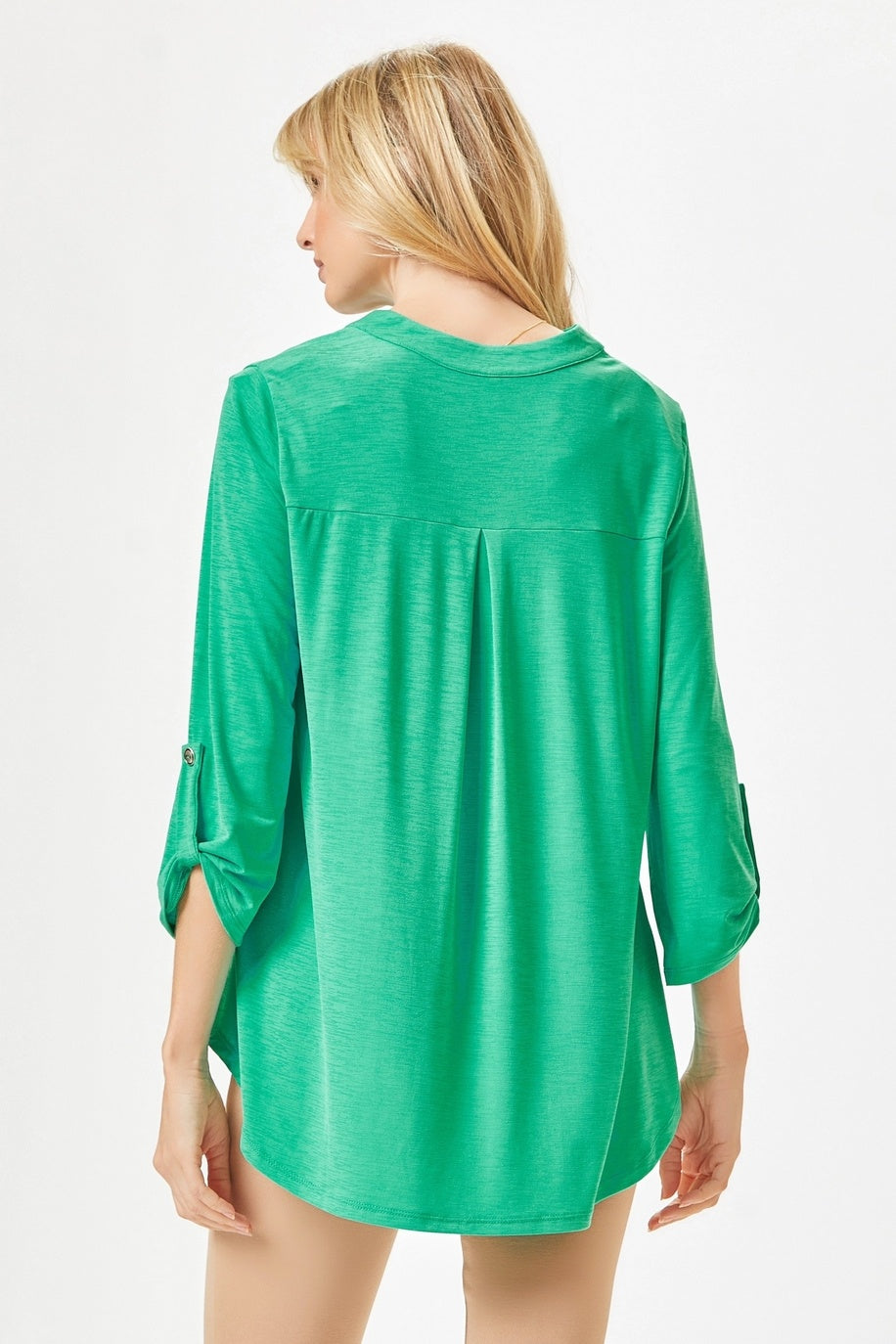 Lizzy 3/4 Wrinkle Free Top — alternate view 2