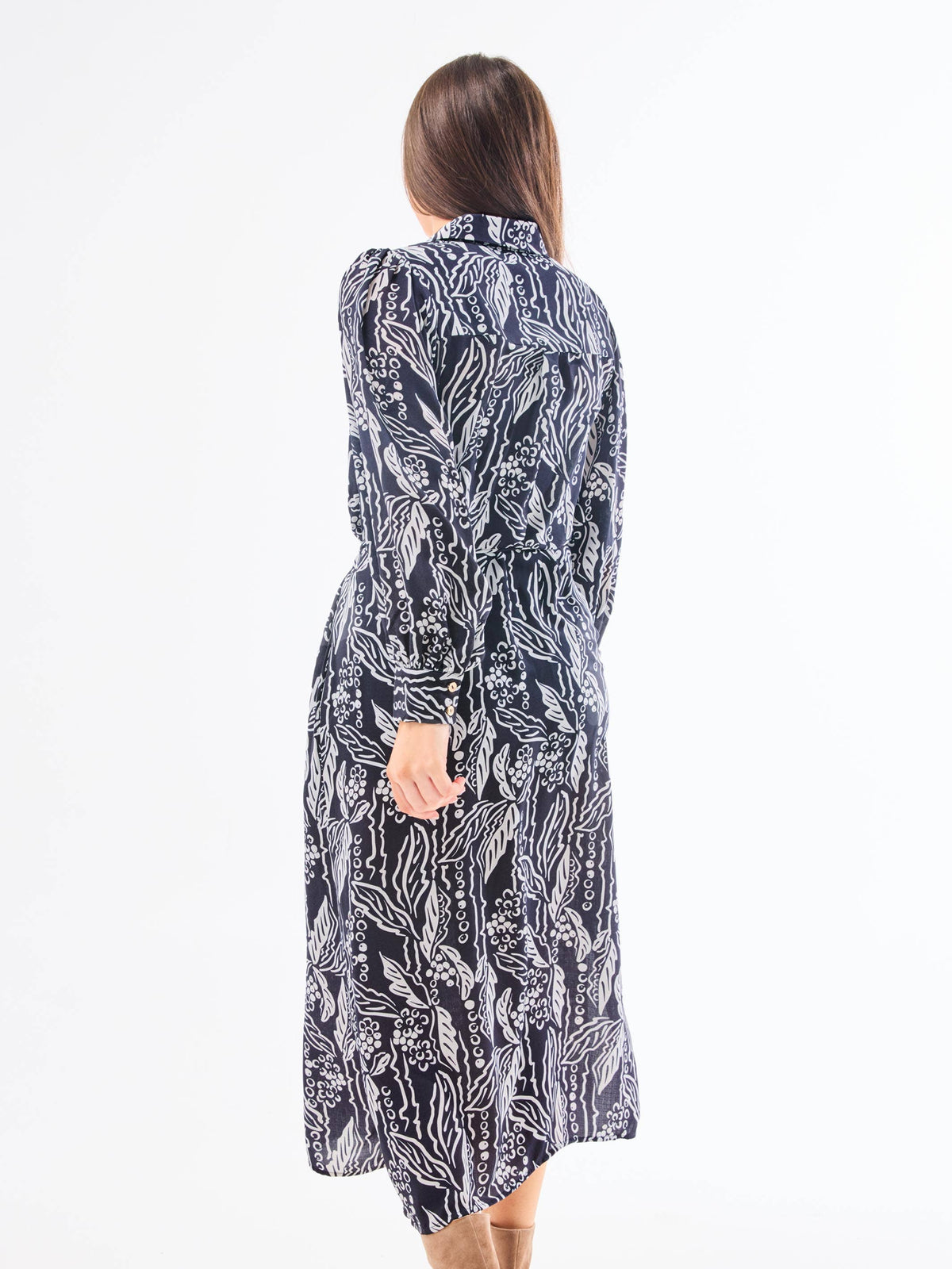 Ava Dress | After Midnight Black — alternate view 9