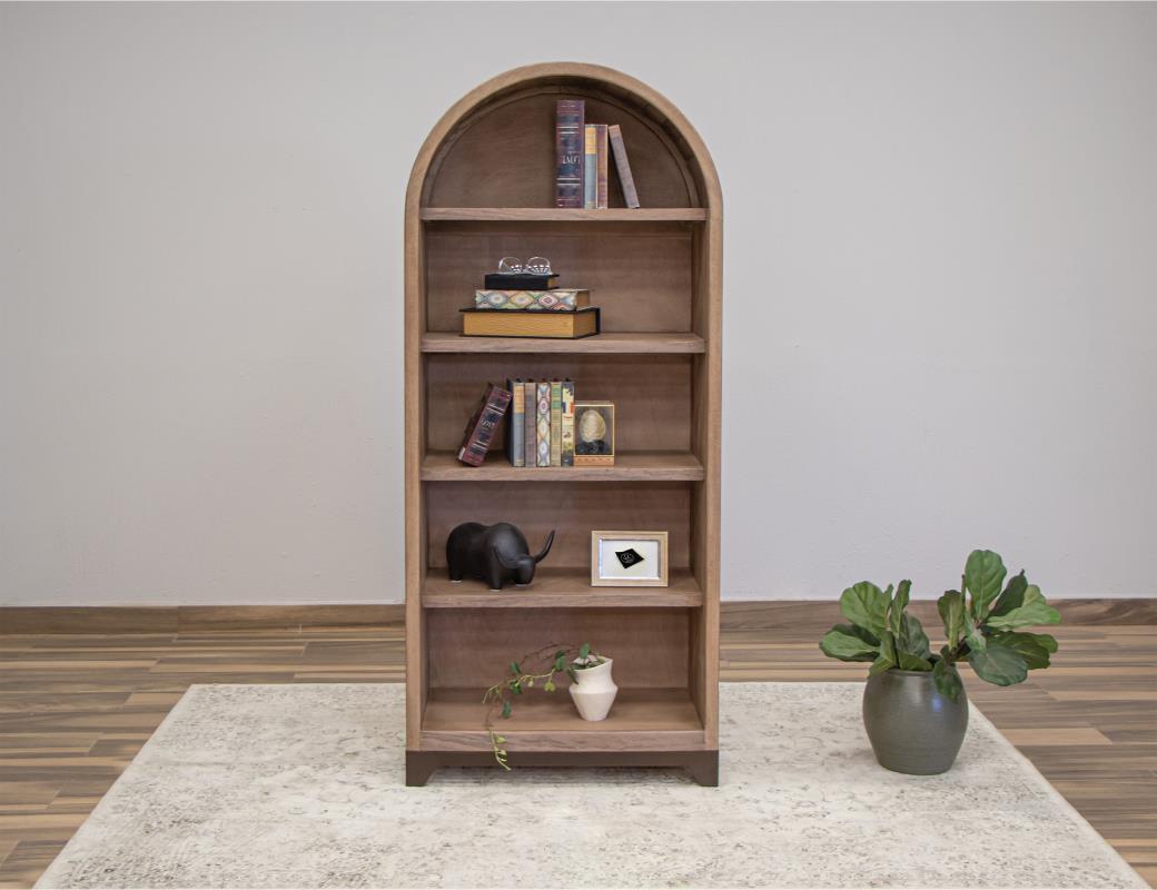 Natural Parota Bookcase
