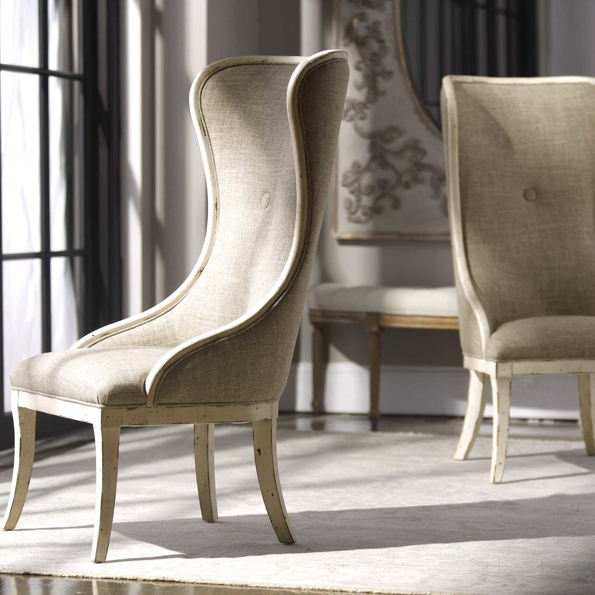 Selam Wing Chair — alternate view 2