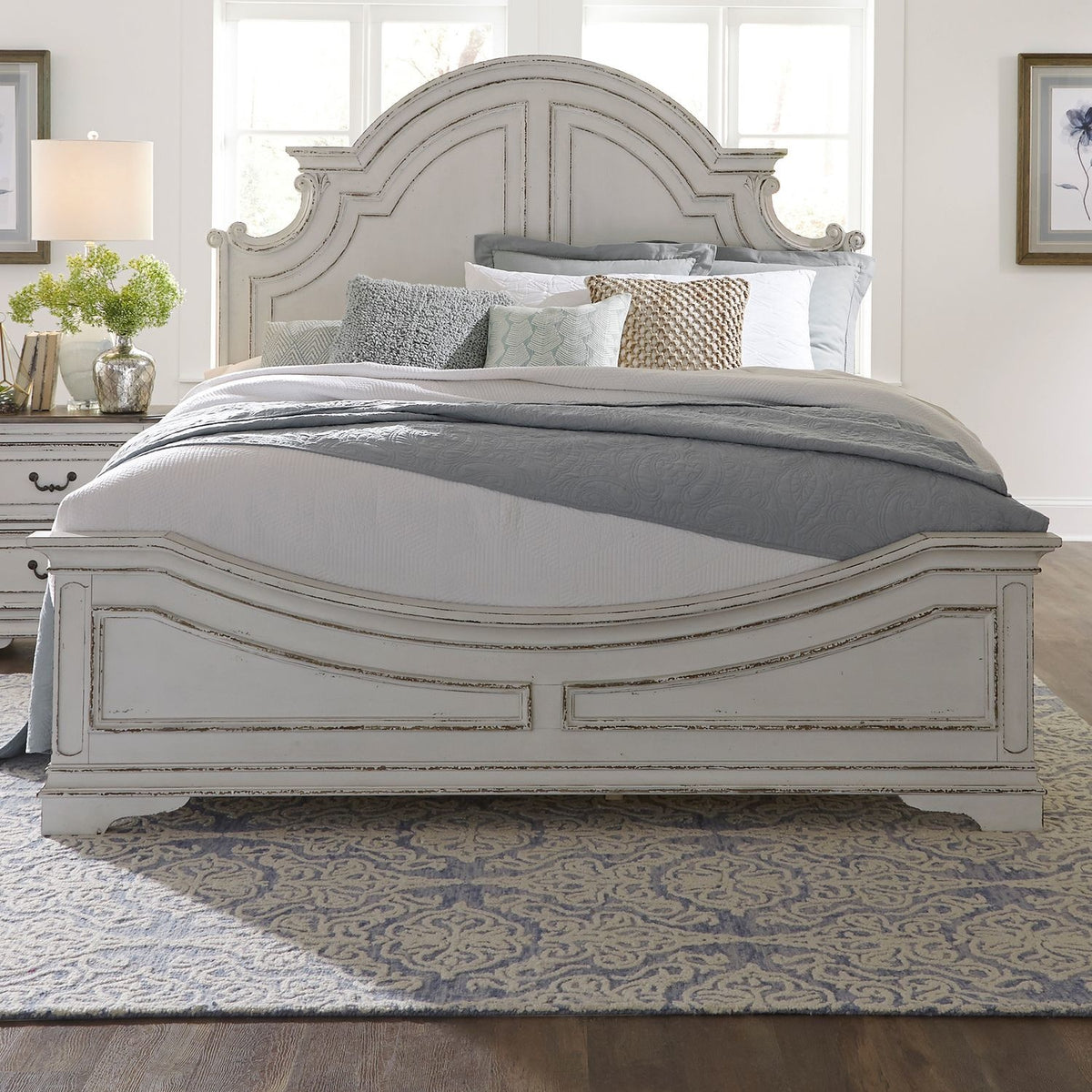 Magnolia Manor King Panel Bed — alternate view 5