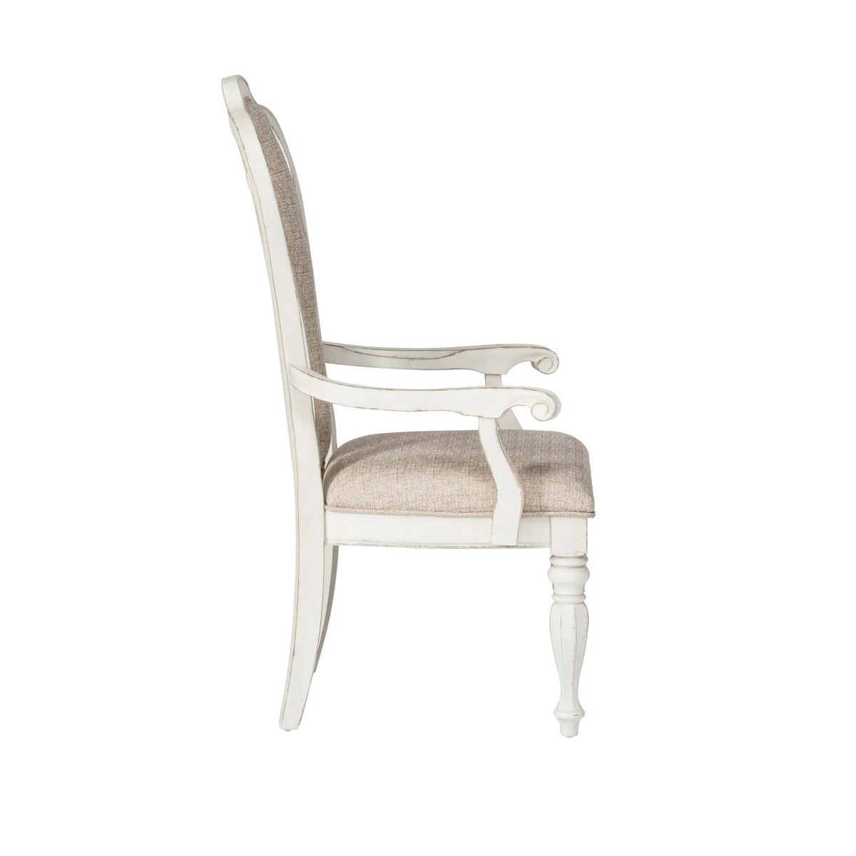 Magnolia Manor Upholstered Side Chair With Arms — alternate view 3