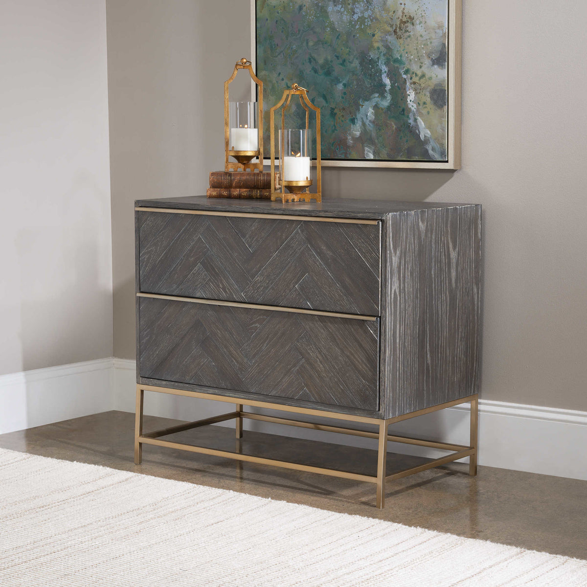 Armistead 2 Drawer Chest — alternate view 3