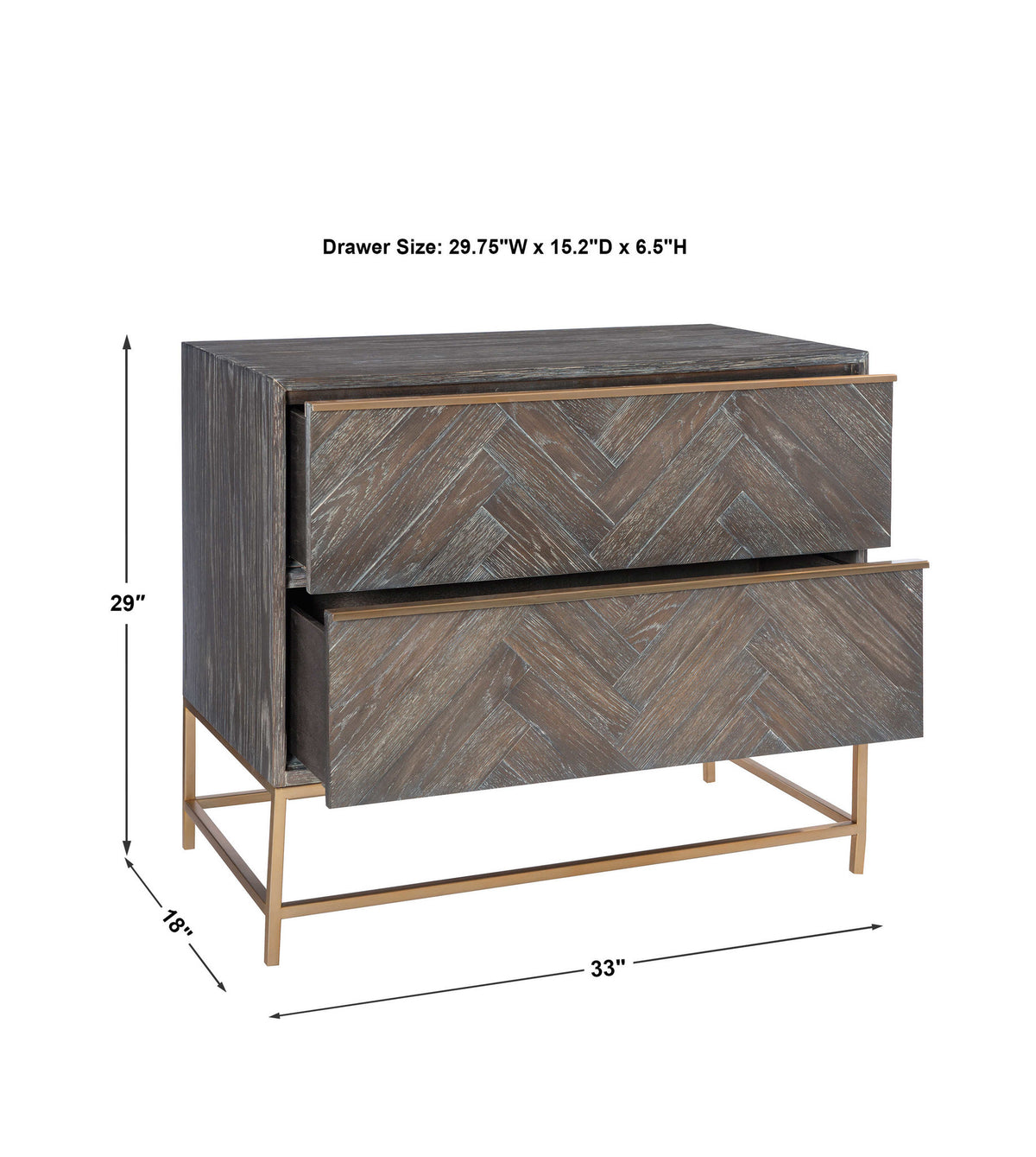 Armistead 2 Drawer Chest — alternate view 4