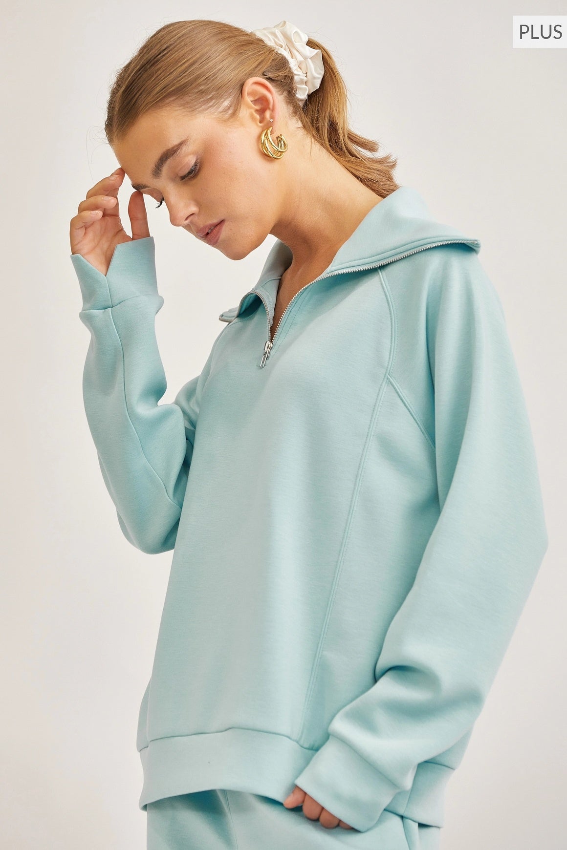 Quarter Zip Pullover + Jogger Modal Travel Set