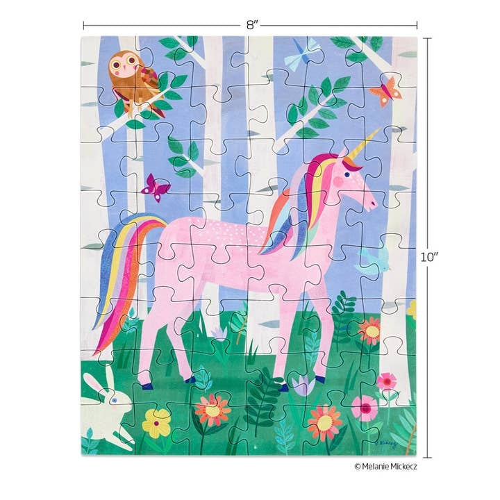Unicorn Forest 48 Piece Puzzle Snax — alternate view 3