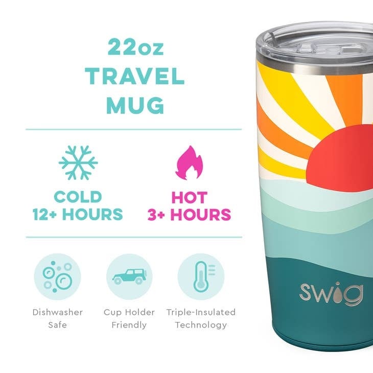 Sun Dance Travel Mug (22oz) — alternate view 2
