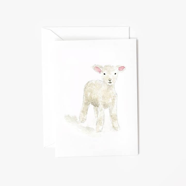 Lamb Mini Notecard — alternate view 3
