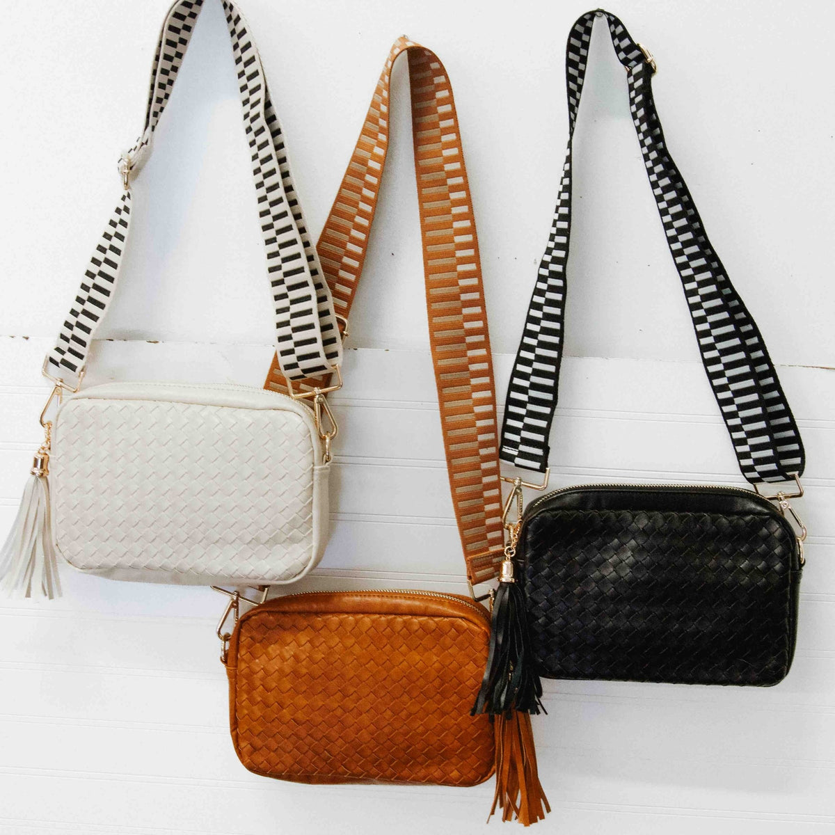 Woven Willow Camera Crossbody Bag — alternate view 2