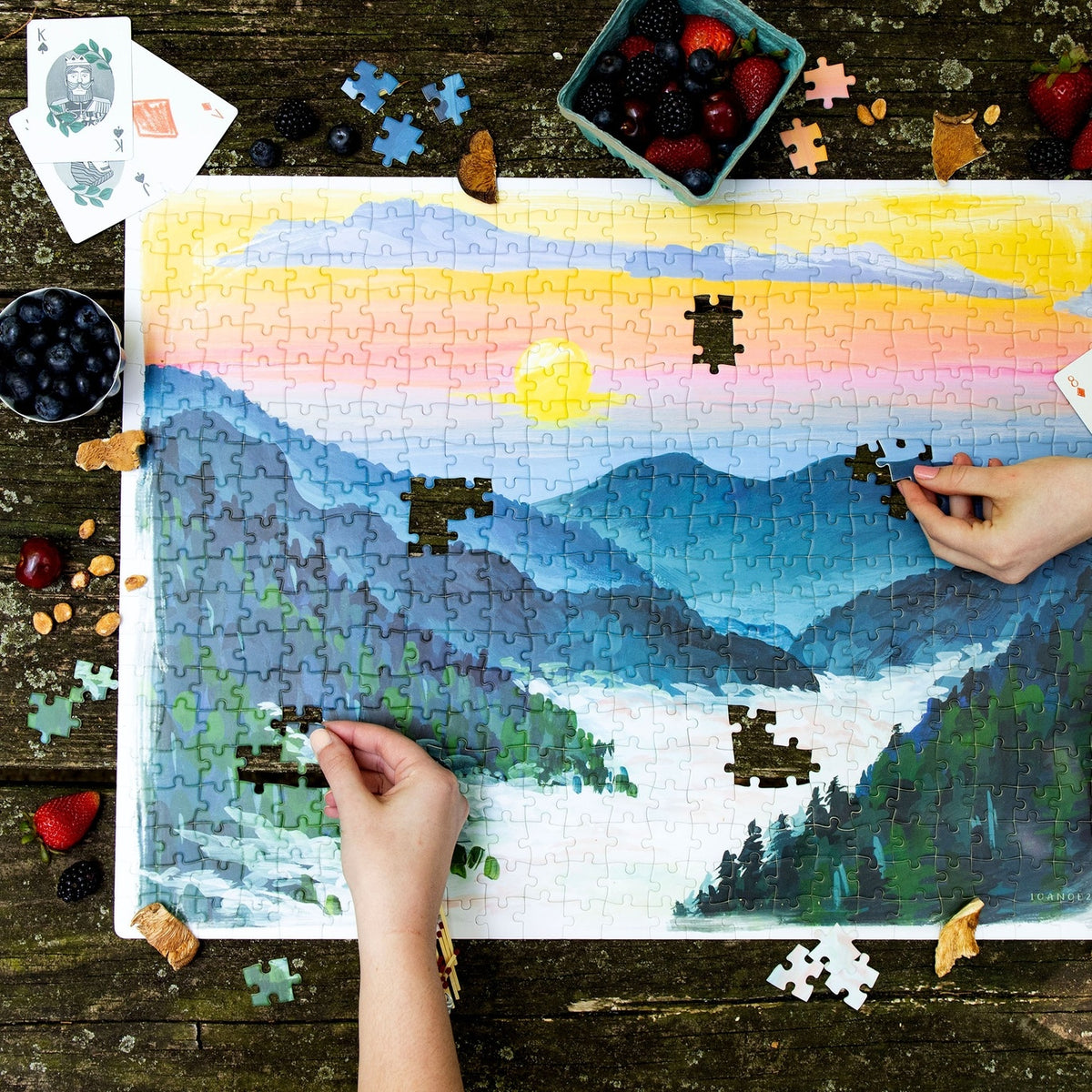 Great Smoky Mountains National Park - 500 Piece Jigsaw Puzzle — alternate view 4