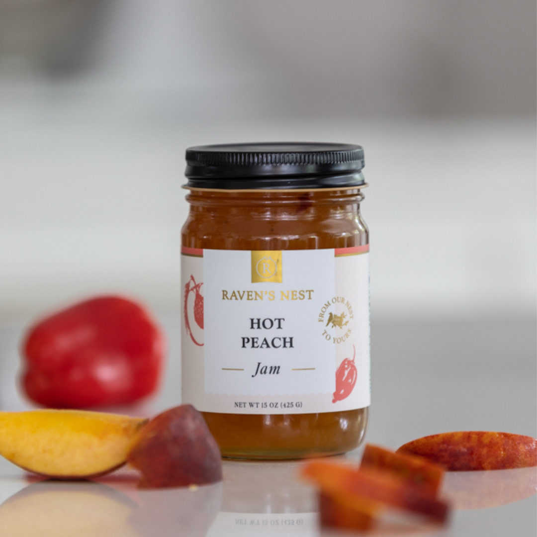 Hot Peach Jam - 15 oz. — alternate view 2
