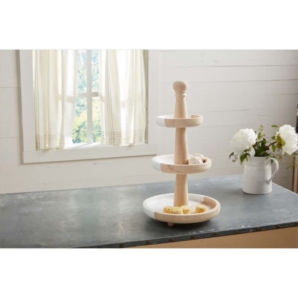 Paulownia Tiered Server — alternate view 4